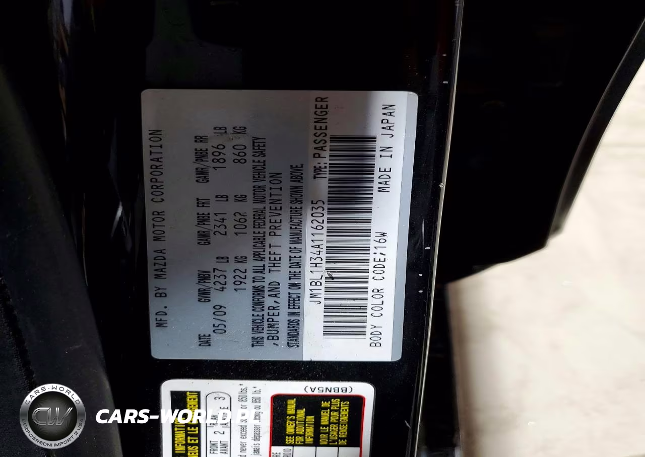 2010 Mazda Speed 3 VIN:JM1BL1H34A1162035 - 12