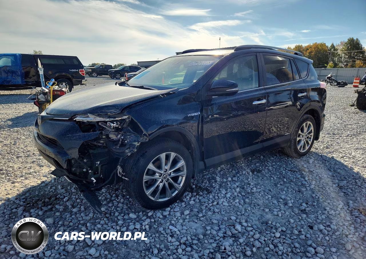 2018 Toyota Rav4 Hv Limited VIN:JTMDJREVXJD193775 - 1