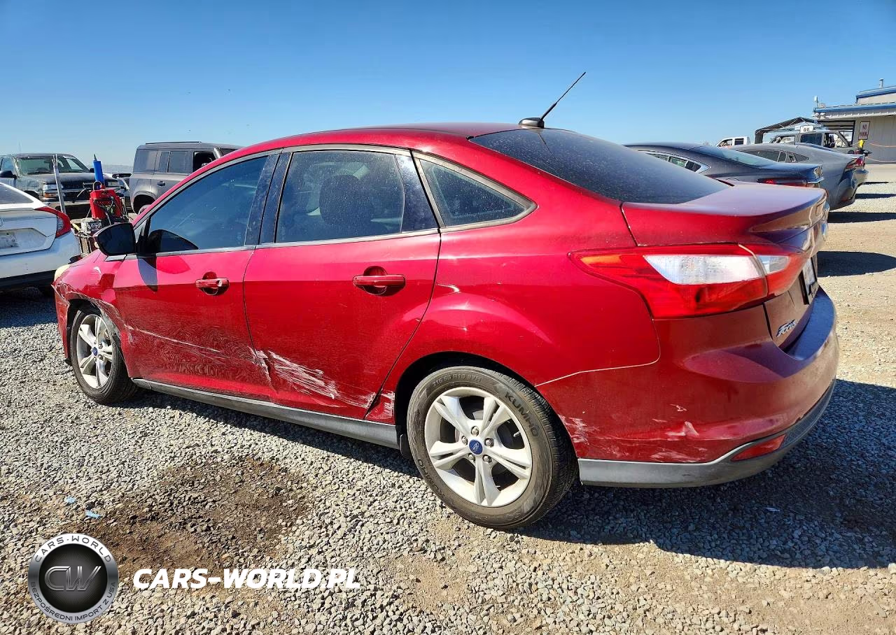 2014 Ford Focus Se VIN:1FADP3F21EL432289 - 2