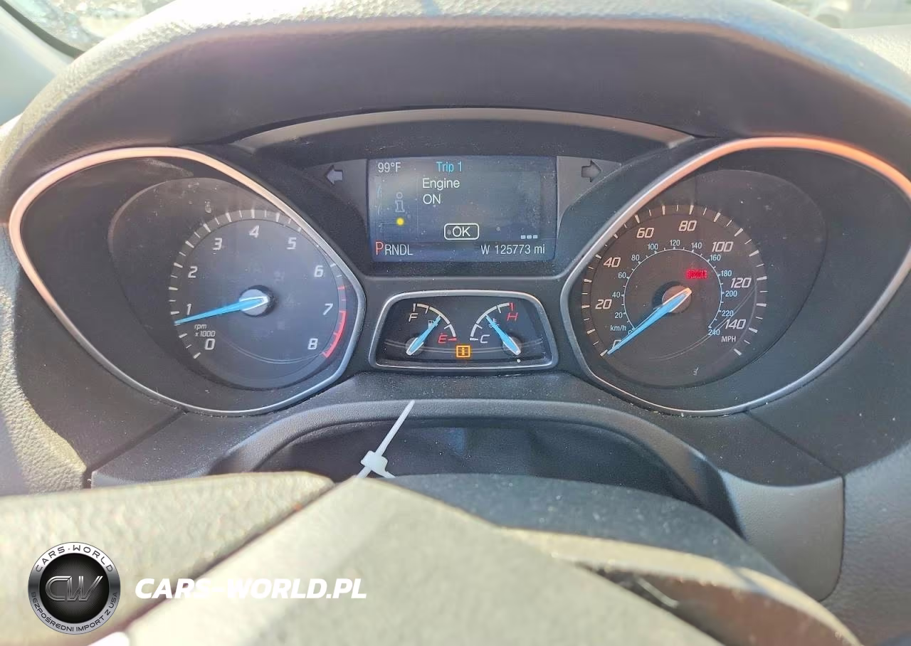 2014 Ford Focus Se VIN:1FADP3F21EL432289 - 9