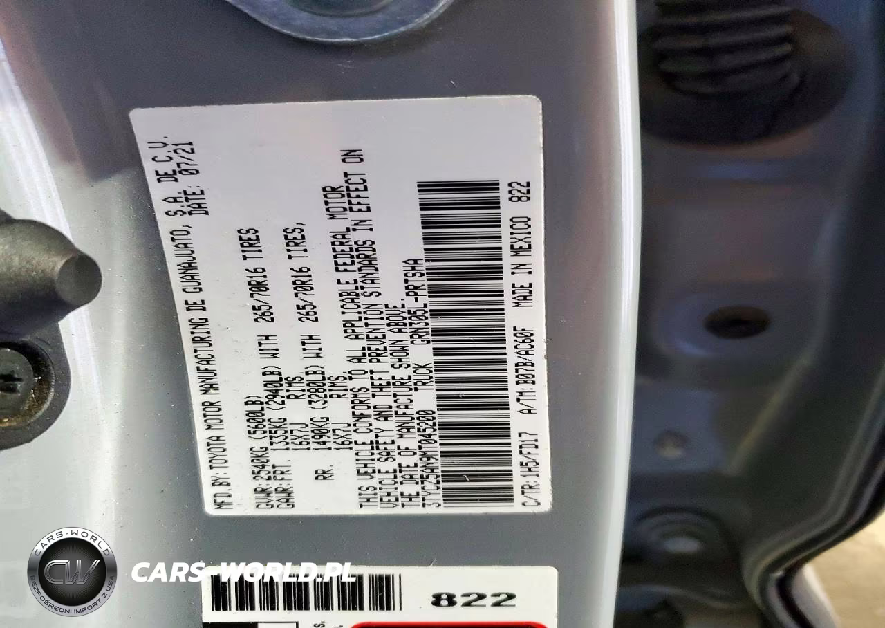 2021 Toyota Tacoma Trd Off-Road VIN:3TYCZ5AN9MT045200 - 12