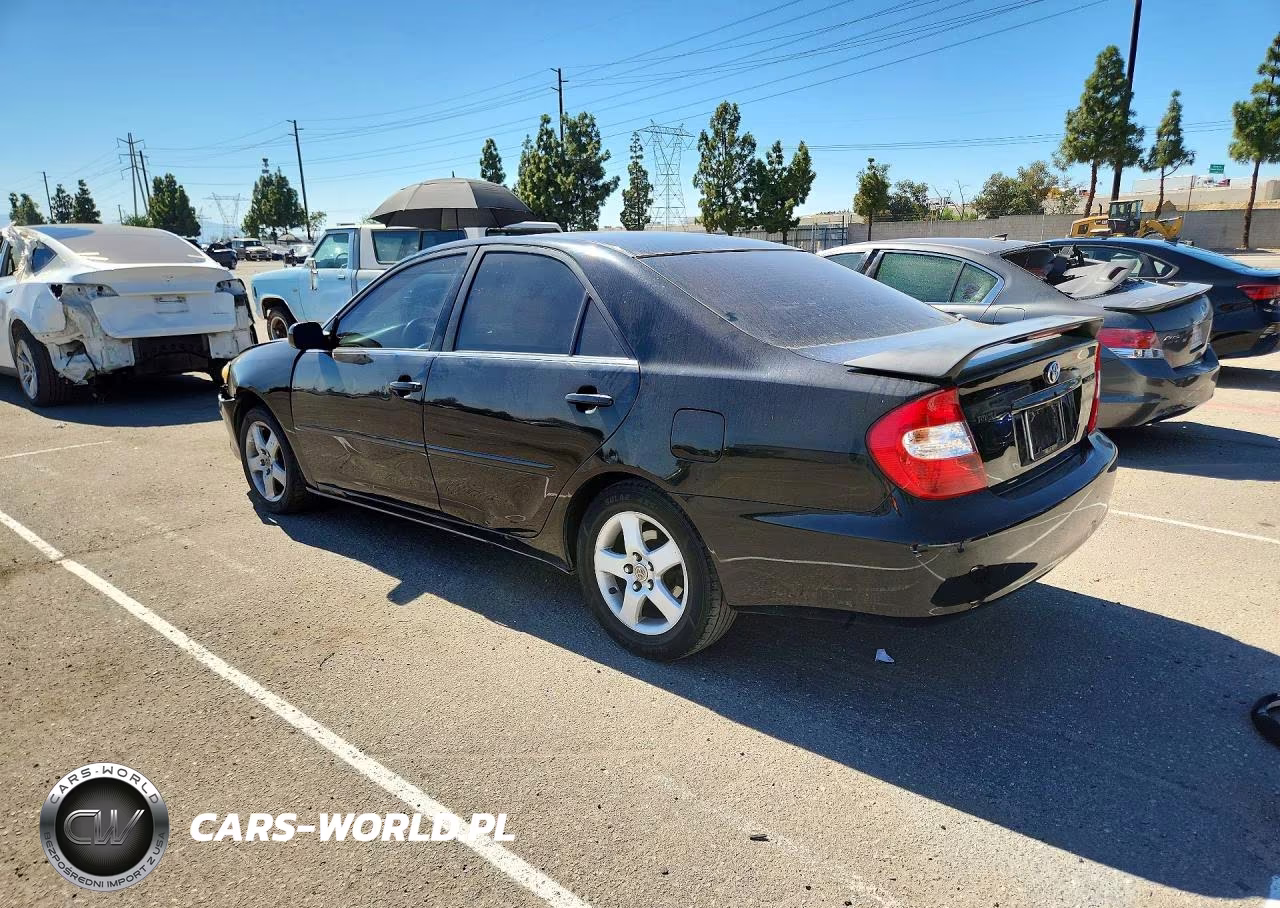 2002 Toyota Camry Se VIN:JTDBE32KX20034587 - 2