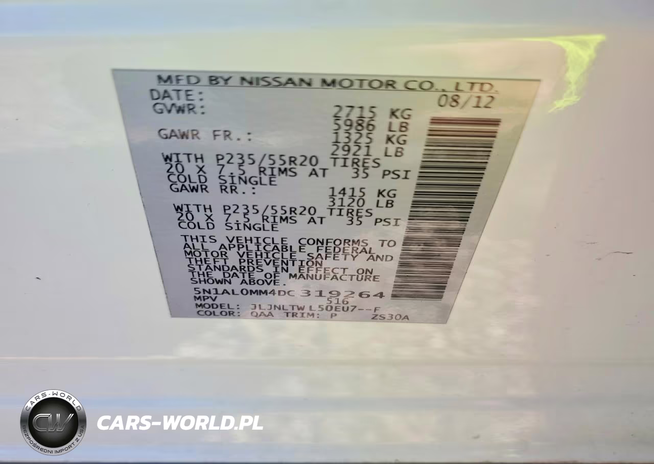 2013 Infiniti Jx35 Base VIN:5N1AL0MM4DC319264 - 14