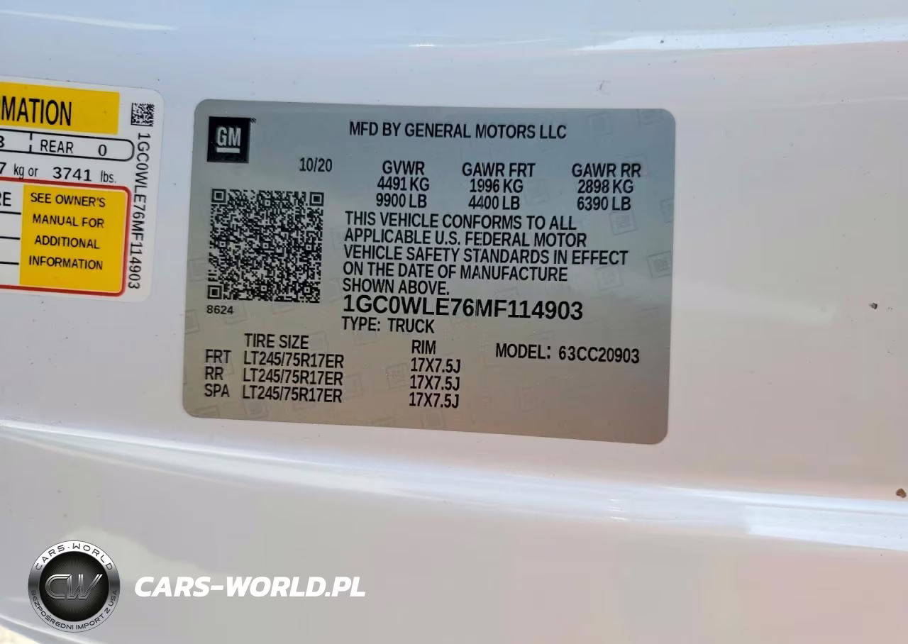 2021 Chevrolet Silverado C2500 Heavy Duty VIN:1GC0WLE76MF114903 - 12