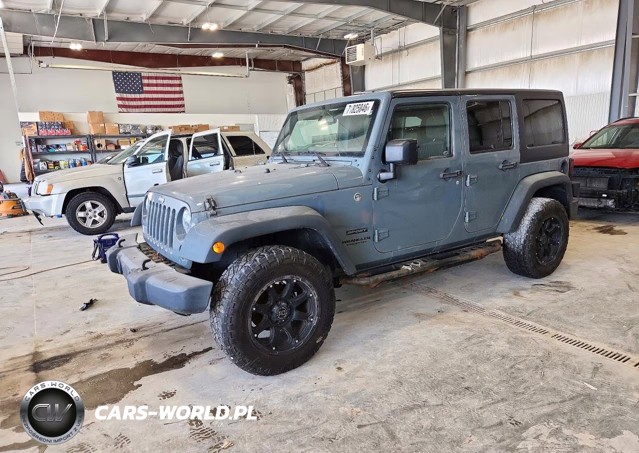 2015 Jeep Wrangler Unlimited Sport VIN:1C4BJWDG7FL654369 - 1