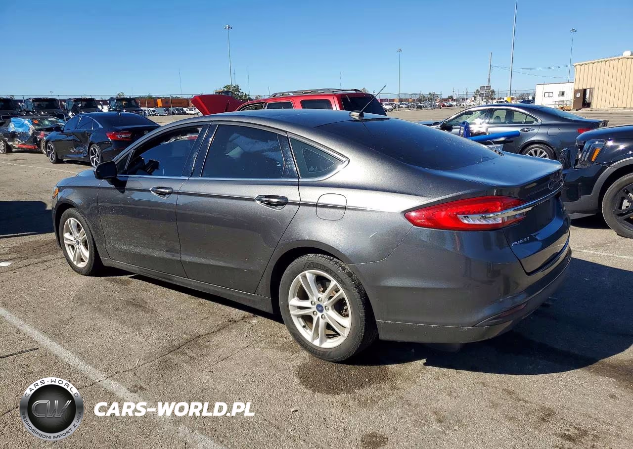 2018 Ford Fusion Se VIN:3FA6P0H77JR196176 - 2