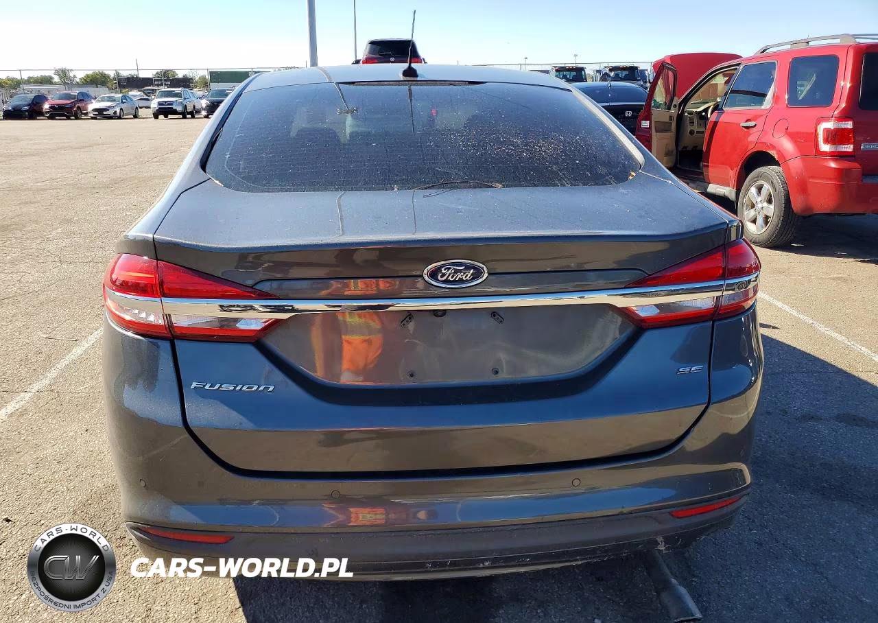 2018 Ford Fusion Se VIN:3FA6P0H77JR196176 - 6