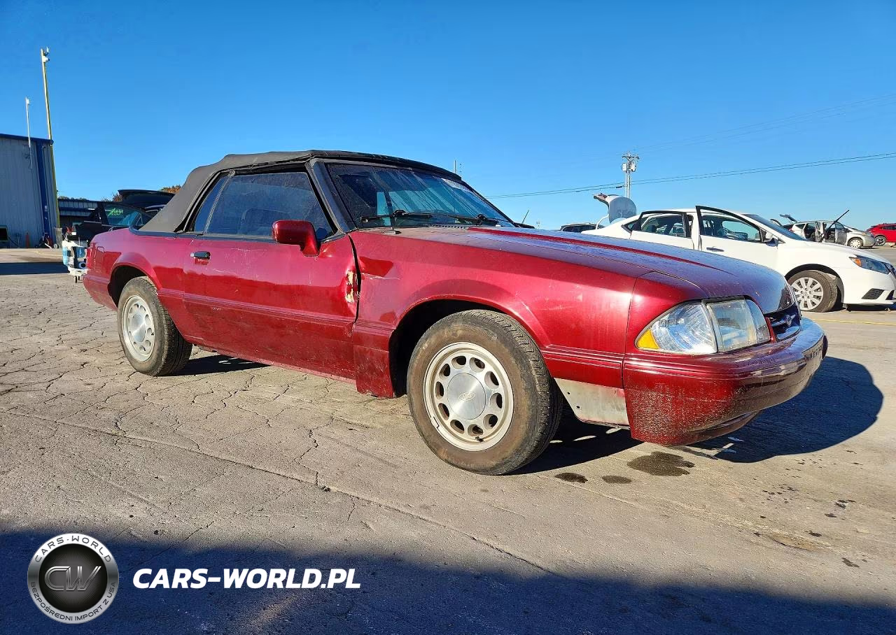 1993 Ford Mustang Lx VIN:1FACP44M9PF128487 - 4
