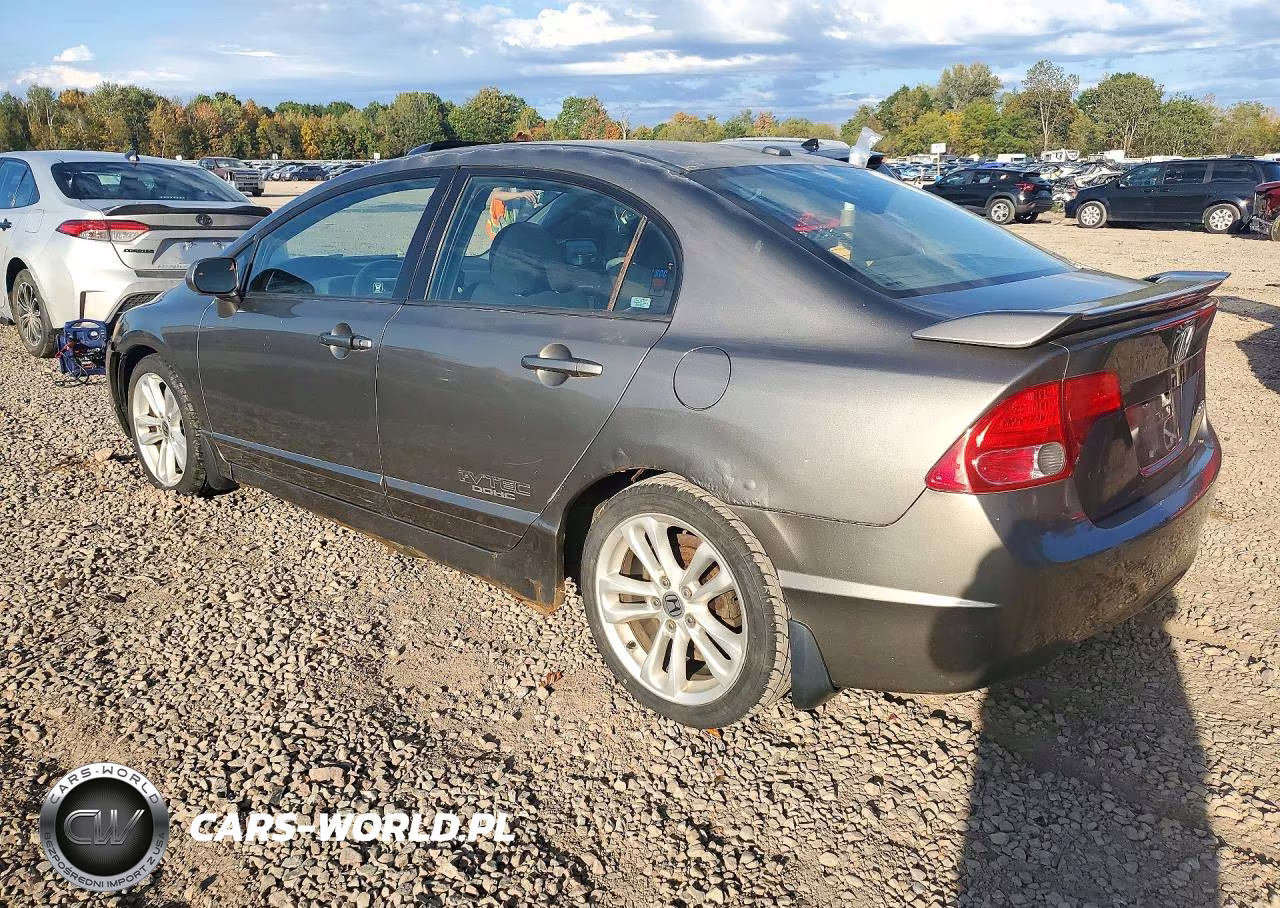 2008 Honda Civic Si VIN:2HGFA55508H705950 - 2