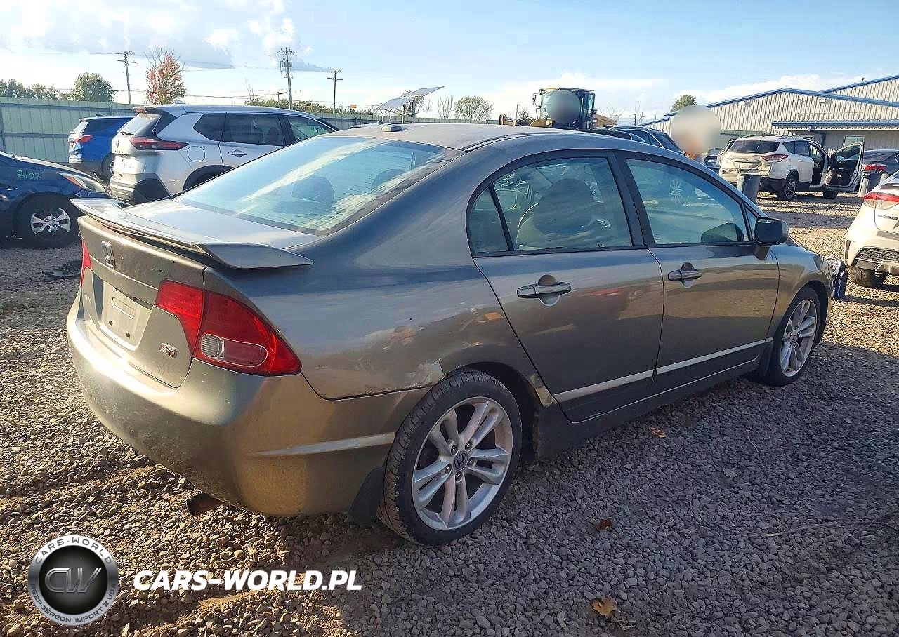 2008 Honda Civic Si VIN:2HGFA55508H705950 - 3