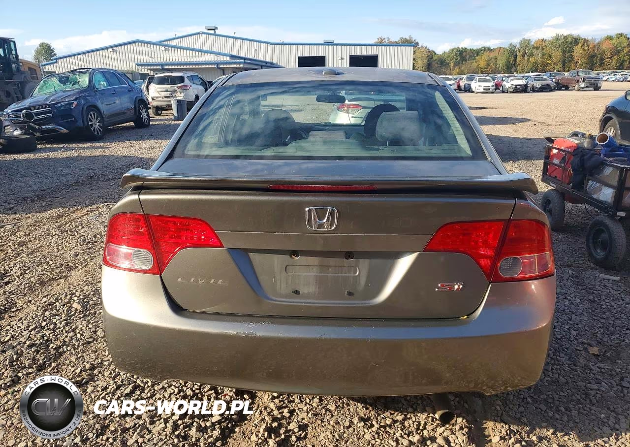 2008 Honda Civic Si VIN:2HGFA55508H705950 - 6