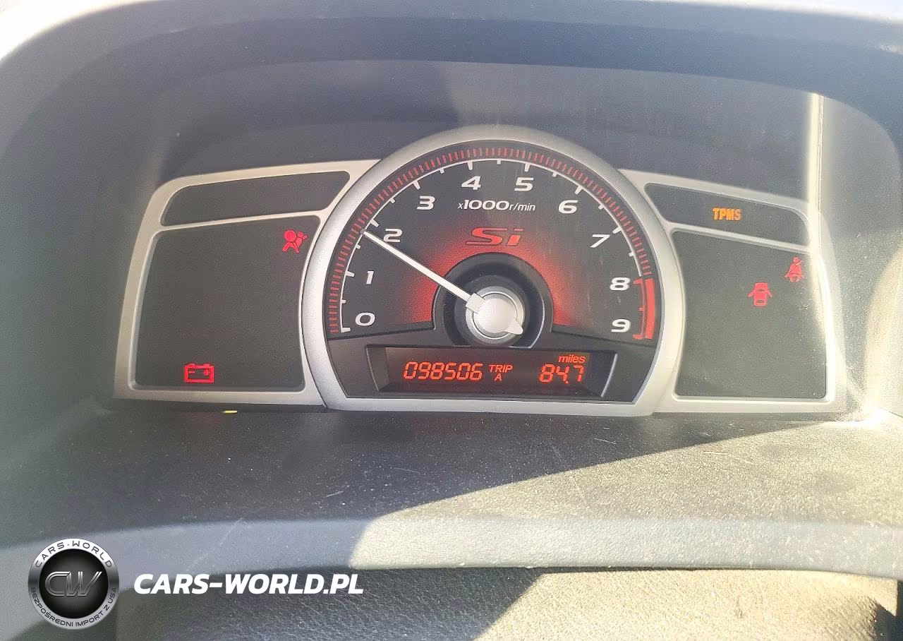 2008 Honda Civic Si VIN:2HGFA55508H705950 - 9