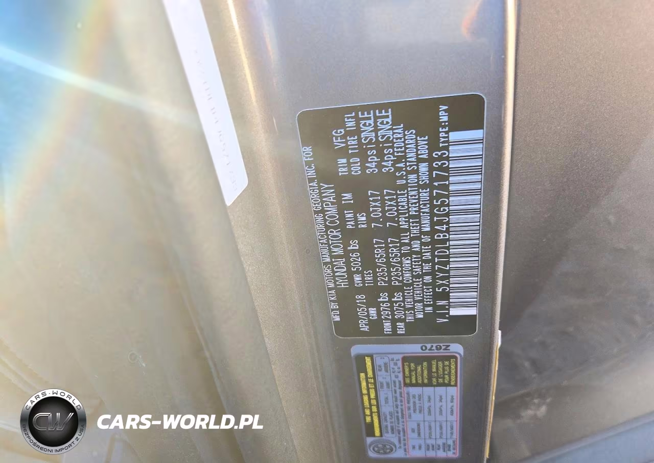 2018 Hyundai Santa Fe Sport 2.4L VIN:5XYZTDLB4JG571733 - 12