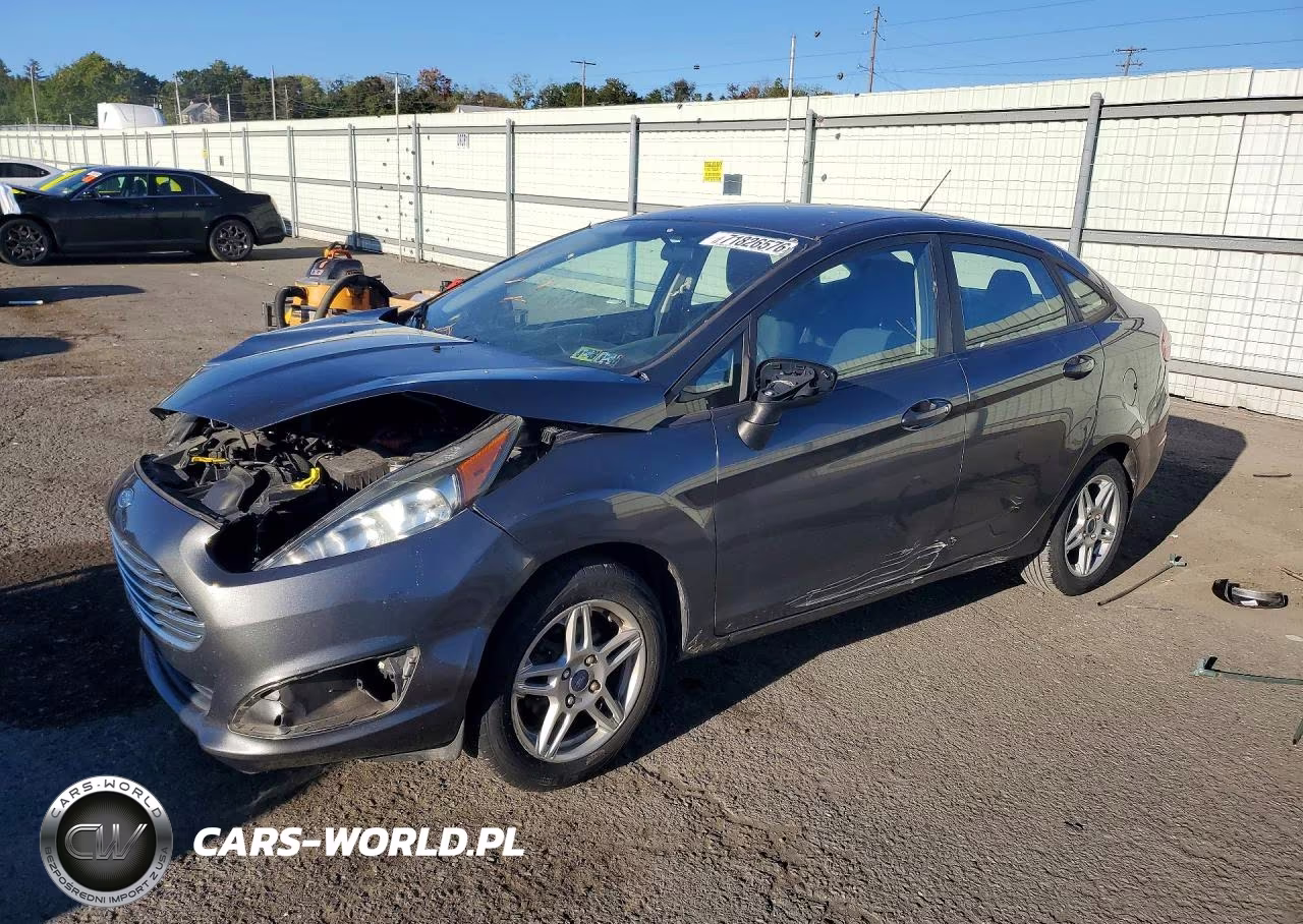 2017 Ford Fiesta Se VIN:3FADP4BJ6HM109605 - 1