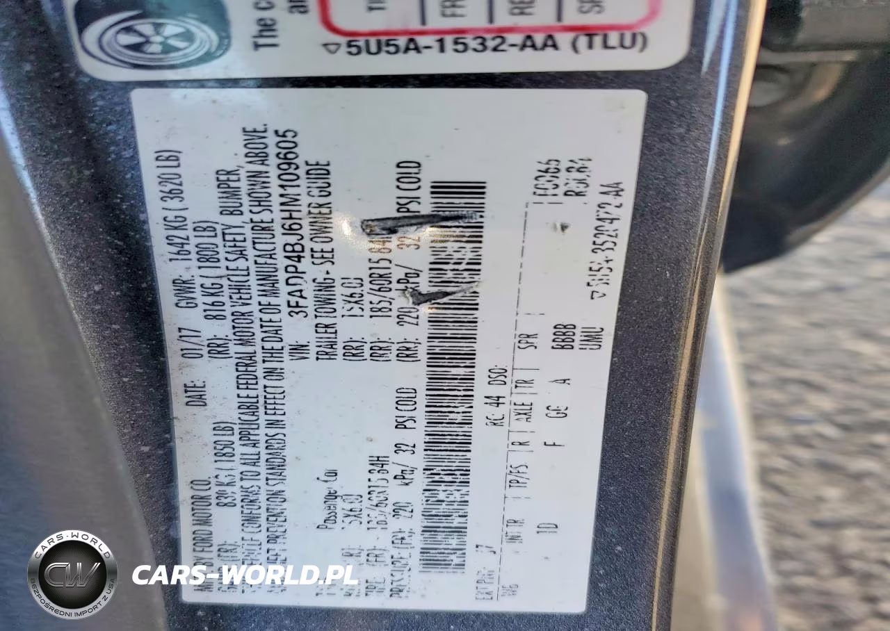 2017 Ford Fiesta Se VIN:3FADP4BJ6HM109605 - 13