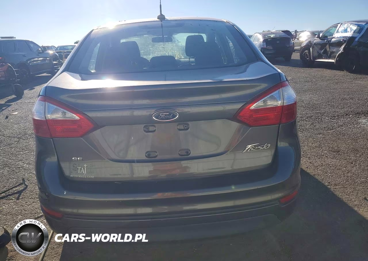 2017 Ford Fiesta Se VIN:3FADP4BJ6HM109605 - 6