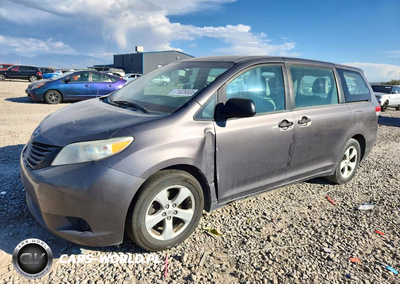 2013 Toyota Sienna L 7-Passenger VIN:5TDZK3DC4DS296408 - 1