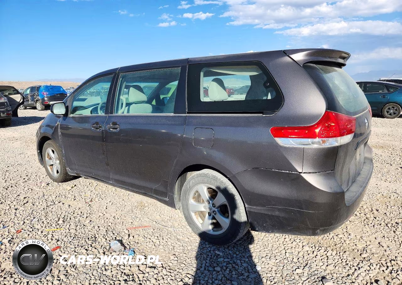 2013 Toyota Sienna L 7-Passenger VIN:5TDZK3DC4DS296408 - 2