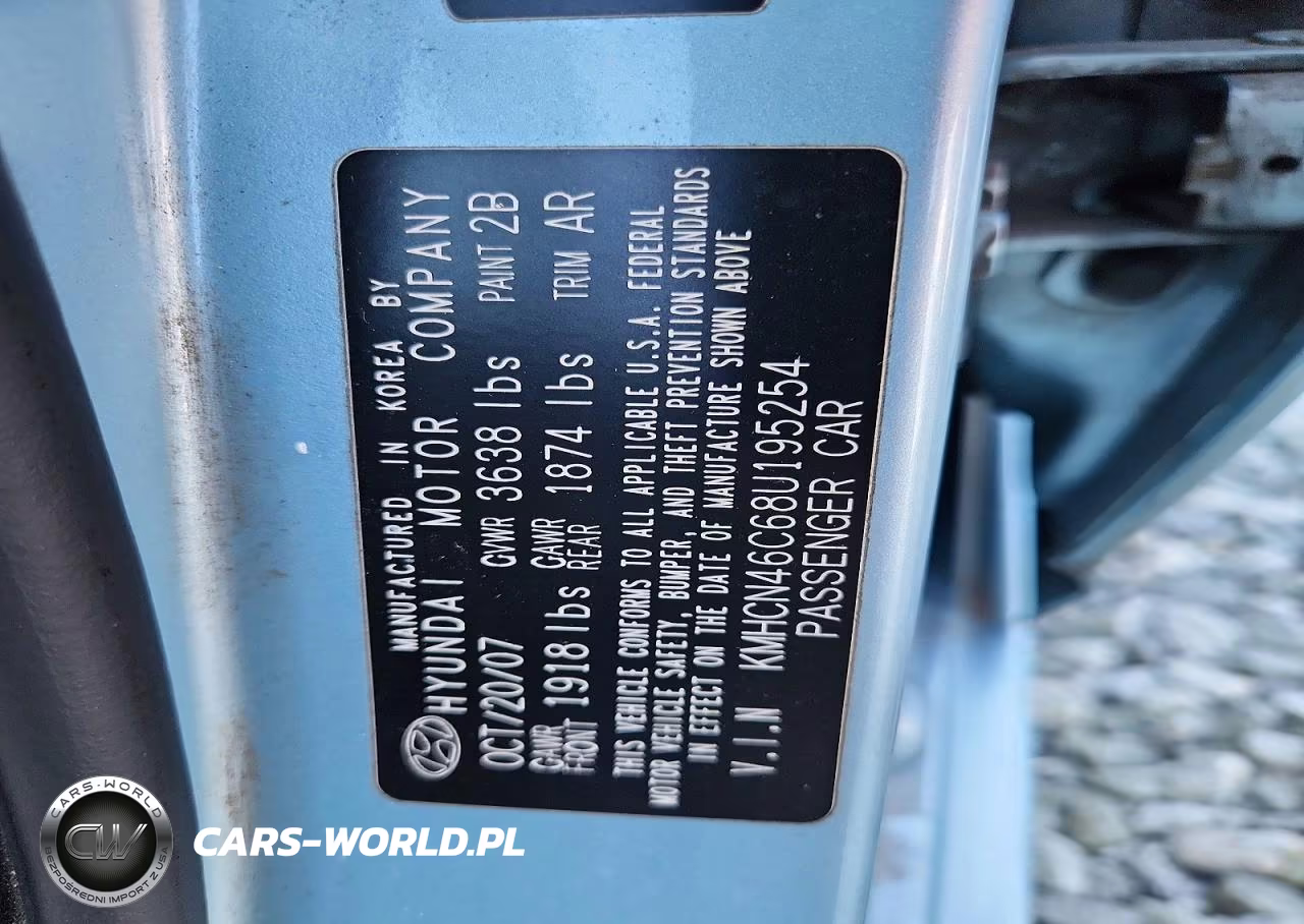 2008 Hyundai Accent Gls VIN:KMHCN46C68U195254 - 12