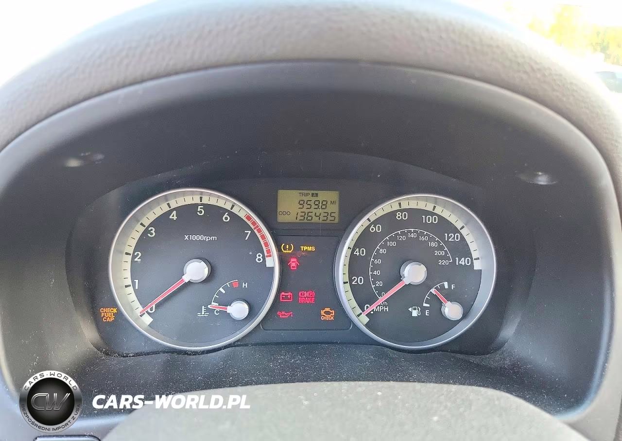 2008 Hyundai Accent Gls VIN:KMHCN46C68U195254 - 9