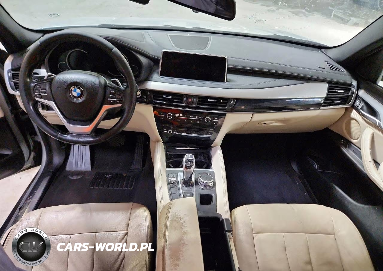 2017 BMW X6 Sdrive35I VIN:5UXKU0C3XH0G68985 - 8