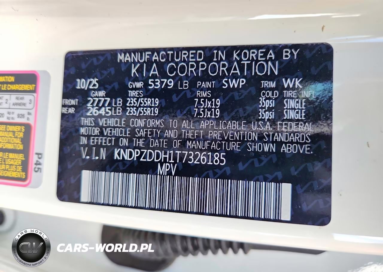 2026 Kia Sportage X-Line Prestige VIN:KNDPZDDH1T7326185 - 13