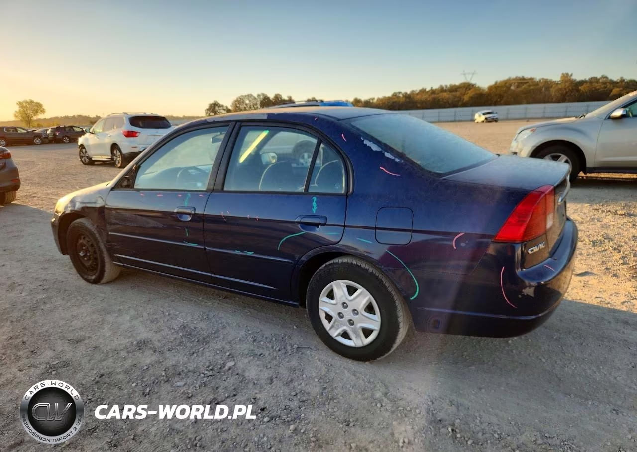 2003 Honda Civic Lx VIN:2HGES16543H593811 - 2