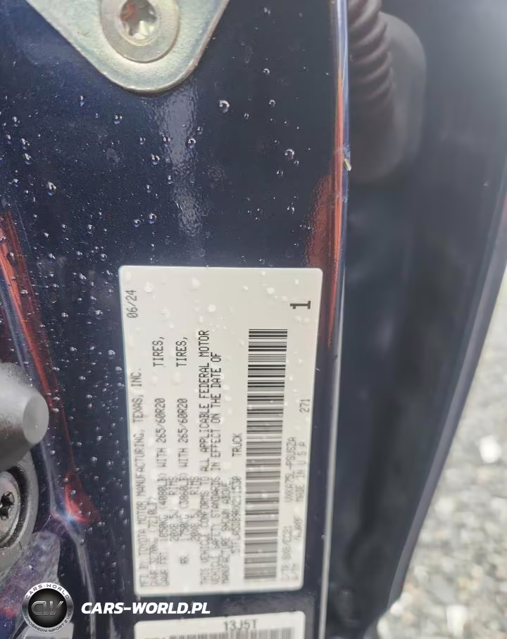 2024 Toyota Tundra Sr5 VIN:5TFLA5DB9RX211530 - 12