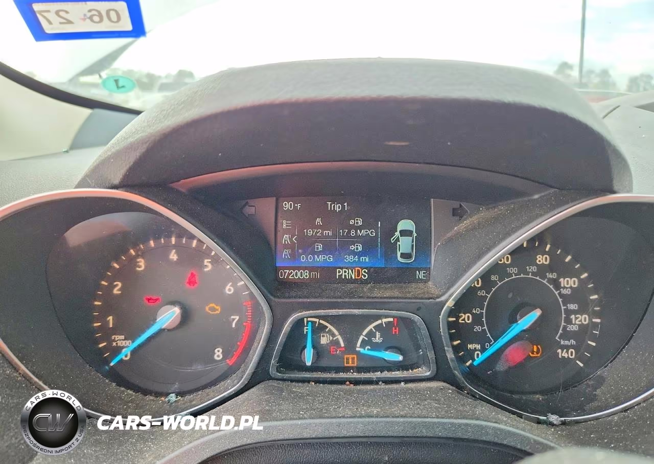 2018 Ford Escape S VIN:1FMCU0F70JUB24264 - 9