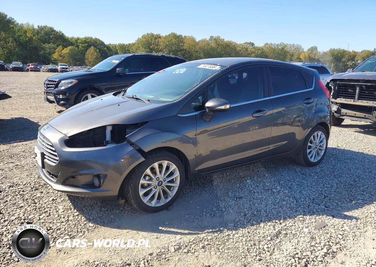 2018 Ford Fiesta Titanium VIN:3FADP4FJ5JM125875 - 1