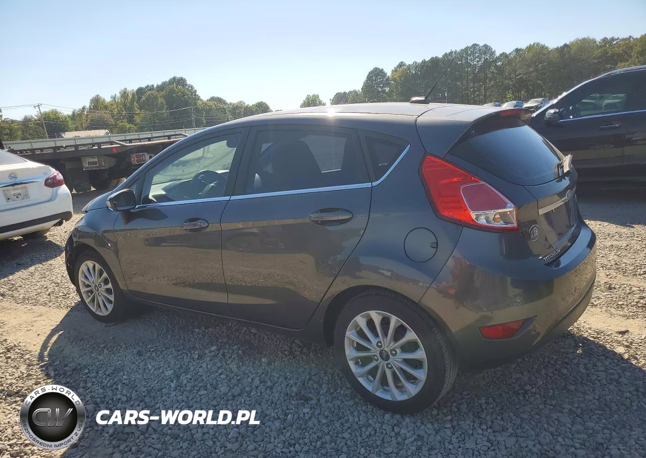 2018 Ford Fiesta Titanium VIN:3FADP4FJ5JM125875 - 2