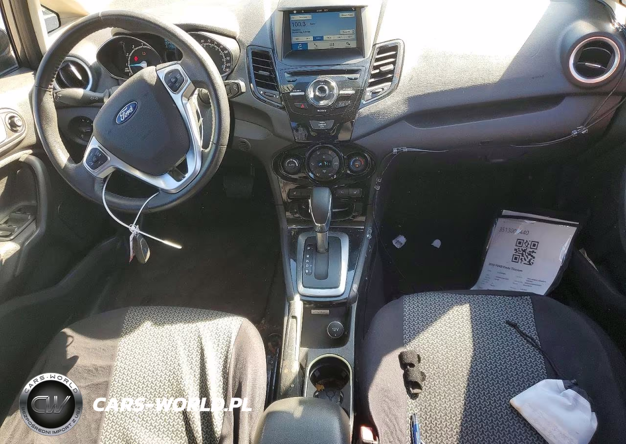 2018 Ford Fiesta Titanium VIN:3FADP4FJ5JM125875 - 8