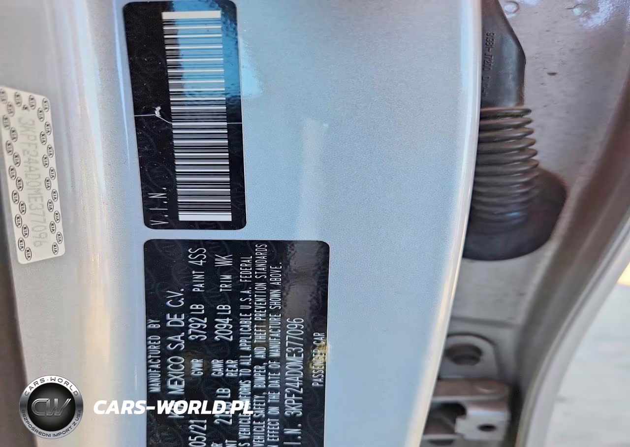 2021 Kia Forte Lxs VIN:3KPF24AD0ME377096 - 12