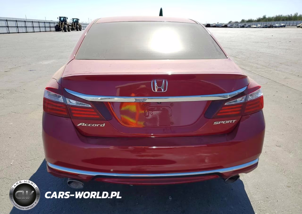 2016 Honda Accord Sport VIN:1HGCR2F54GA049399 - 6