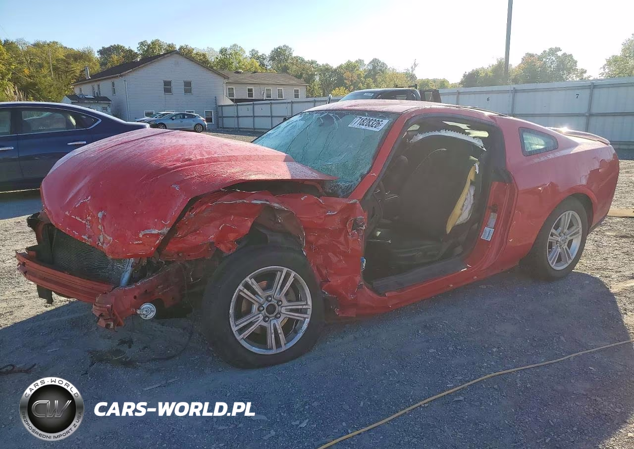 2010 Ford Mustang VIN:1ZVBP8ANXA5139387 - 1