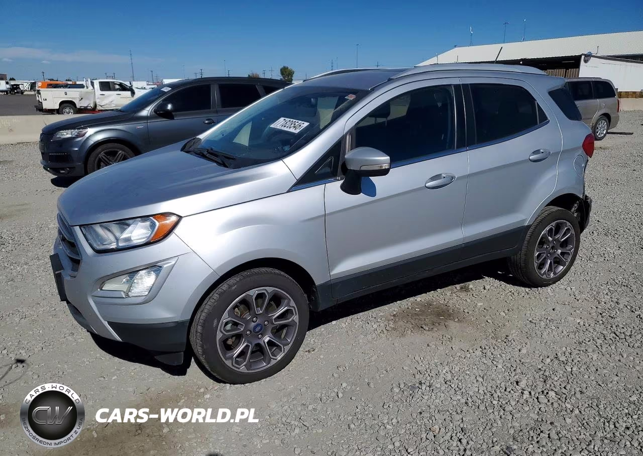 2021 Ford Ecosport Titanium VIN:MAJ6S3KL0MC425113 - 1