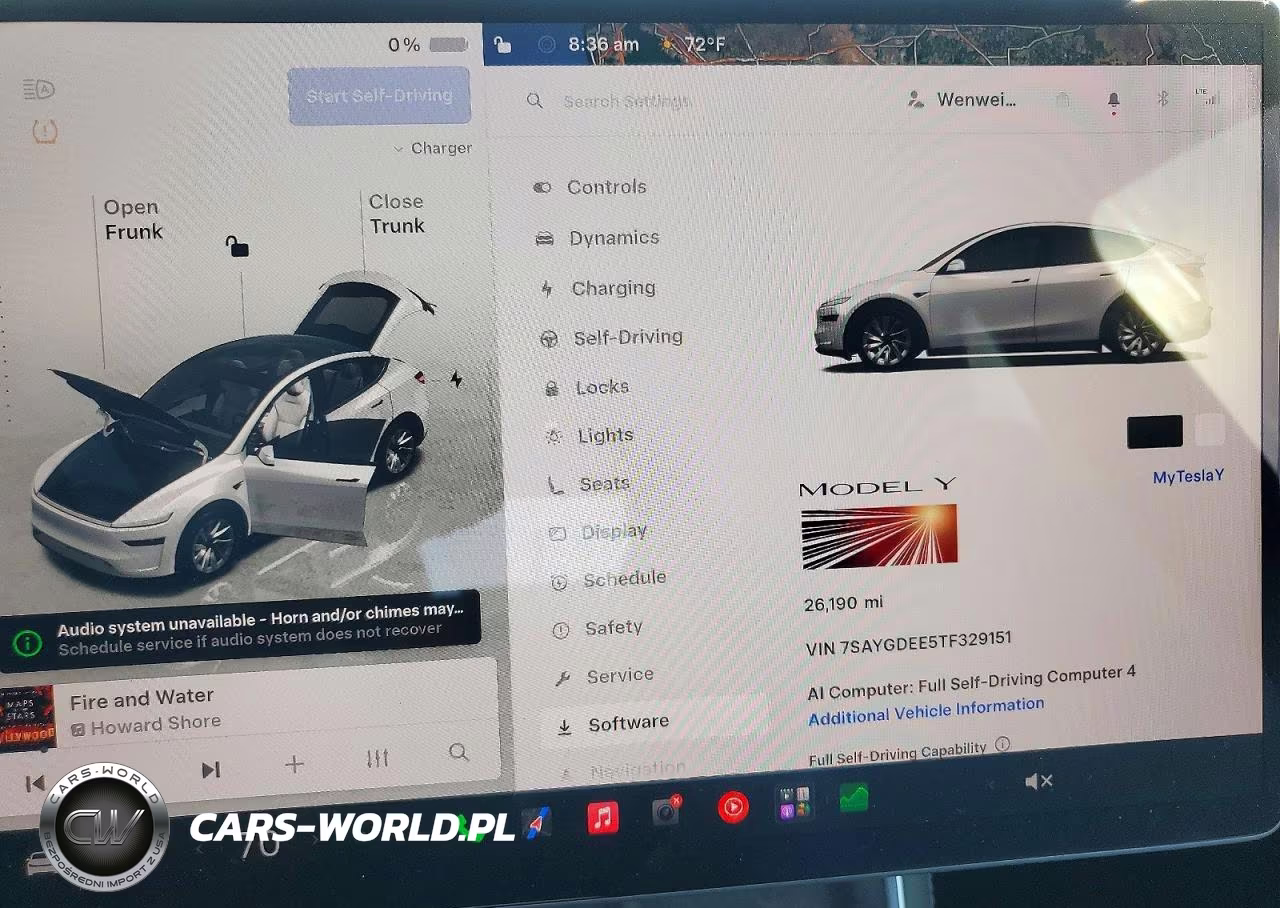 2026 Tesla Model Y VIN:7SAYGDEE5TF329151 - 9