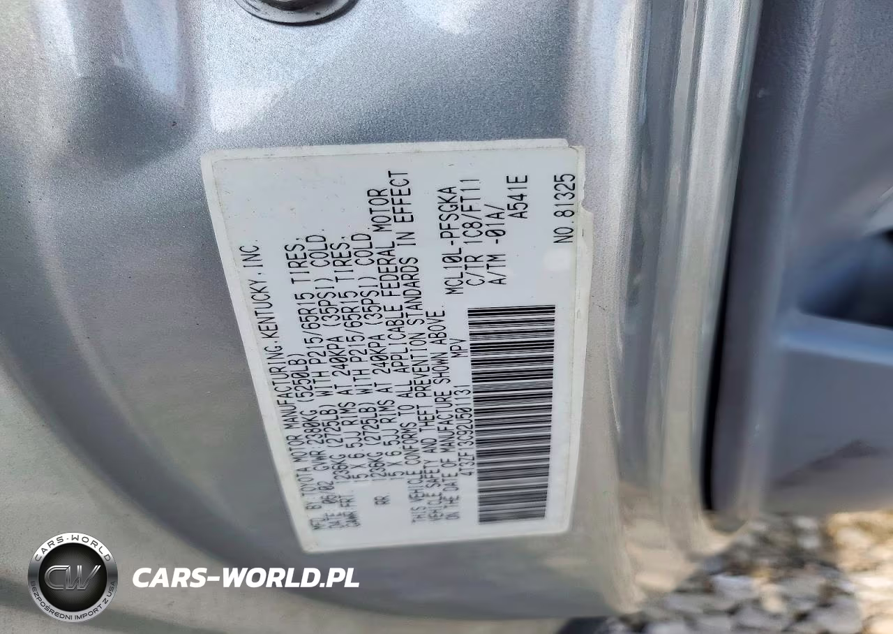 2002 Toyota Sienna Le VIN:4T3ZF13C92U501131 - 12