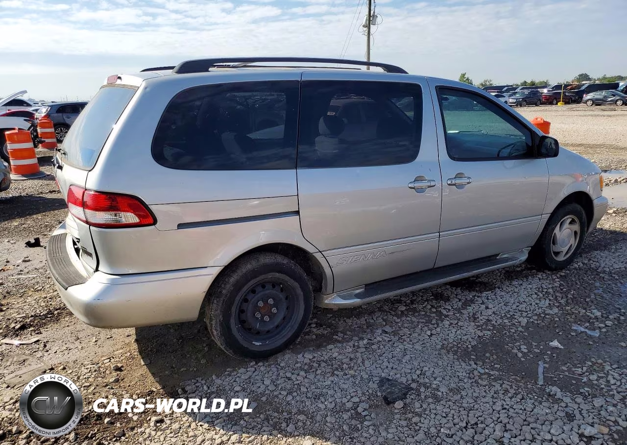2002 Toyota Sienna Le VIN:4T3ZF13C92U501131 - 3