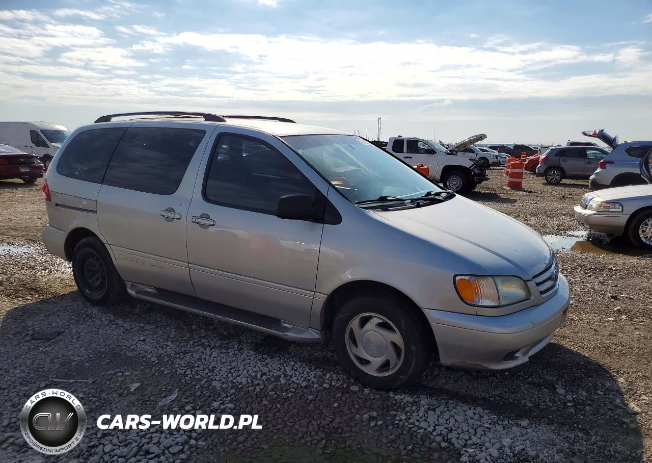 2002 Toyota Sienna Le VIN:4T3ZF13C92U501131 - 4