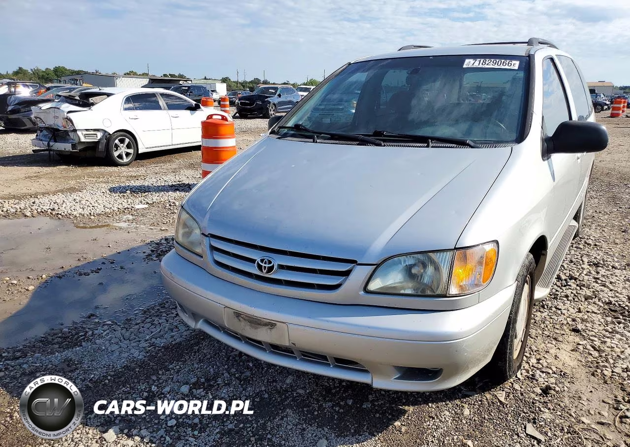 2002 Toyota Sienna Le VIN:4T3ZF13C92U501131 - 5