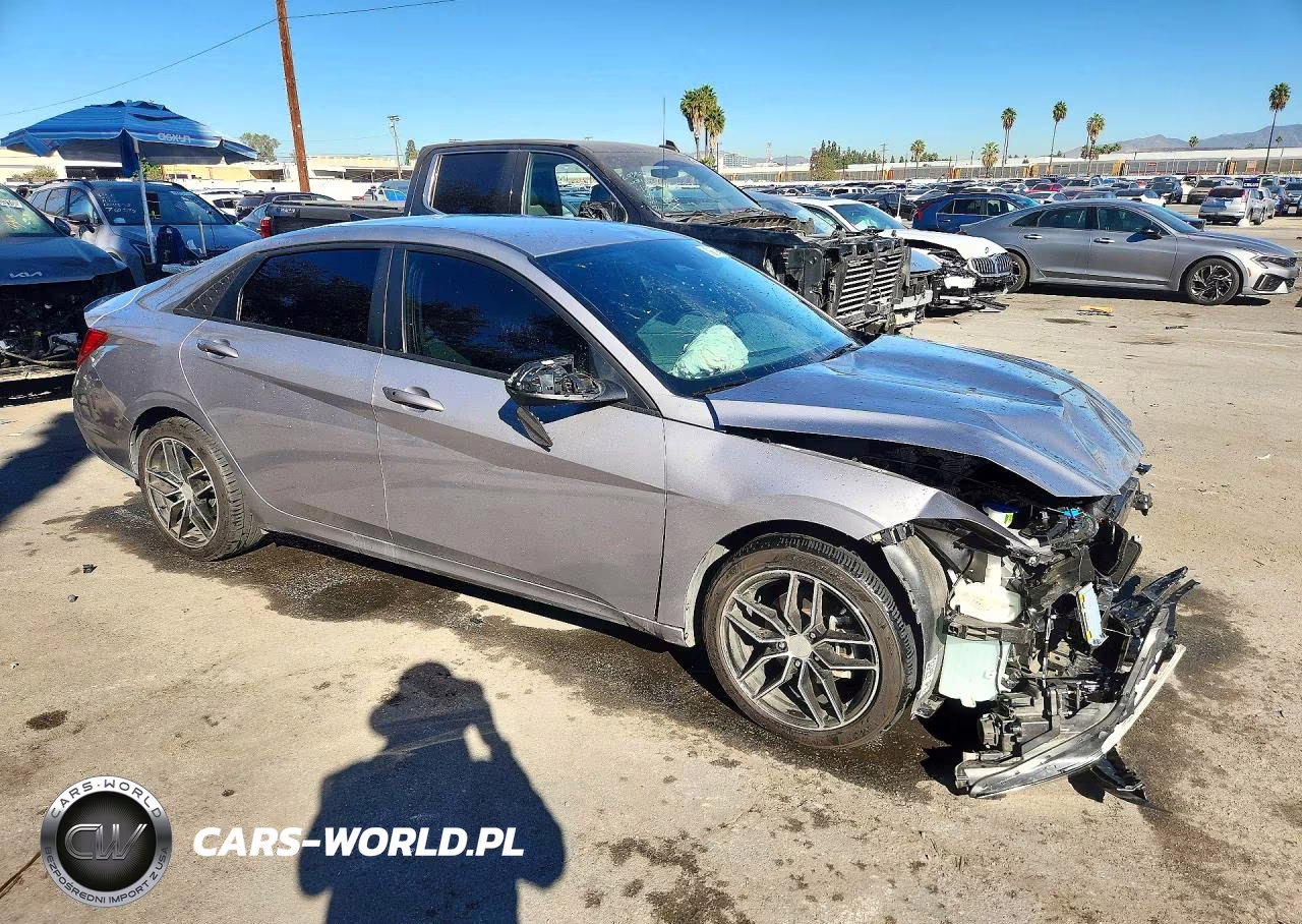2025 Hyundai Elantra Sel Sport VIN:KMHLM4DG3SU039592 - 4