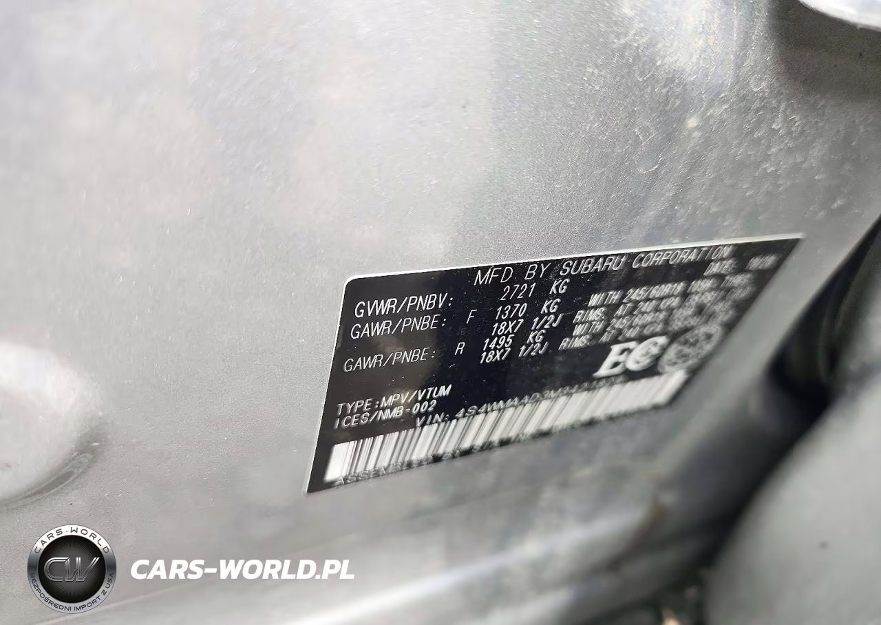 2021 Subaru Ascent VIN:4S4WMAAD3M3421829 - 13
