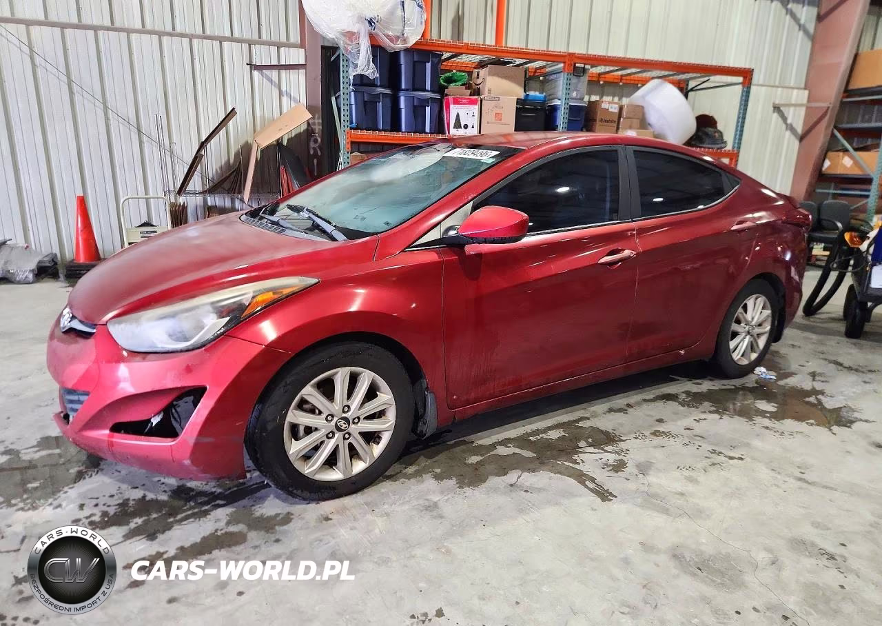 2015 Hyundai Elantra Se VIN:5NPDH4AE4FH594518 - 1
