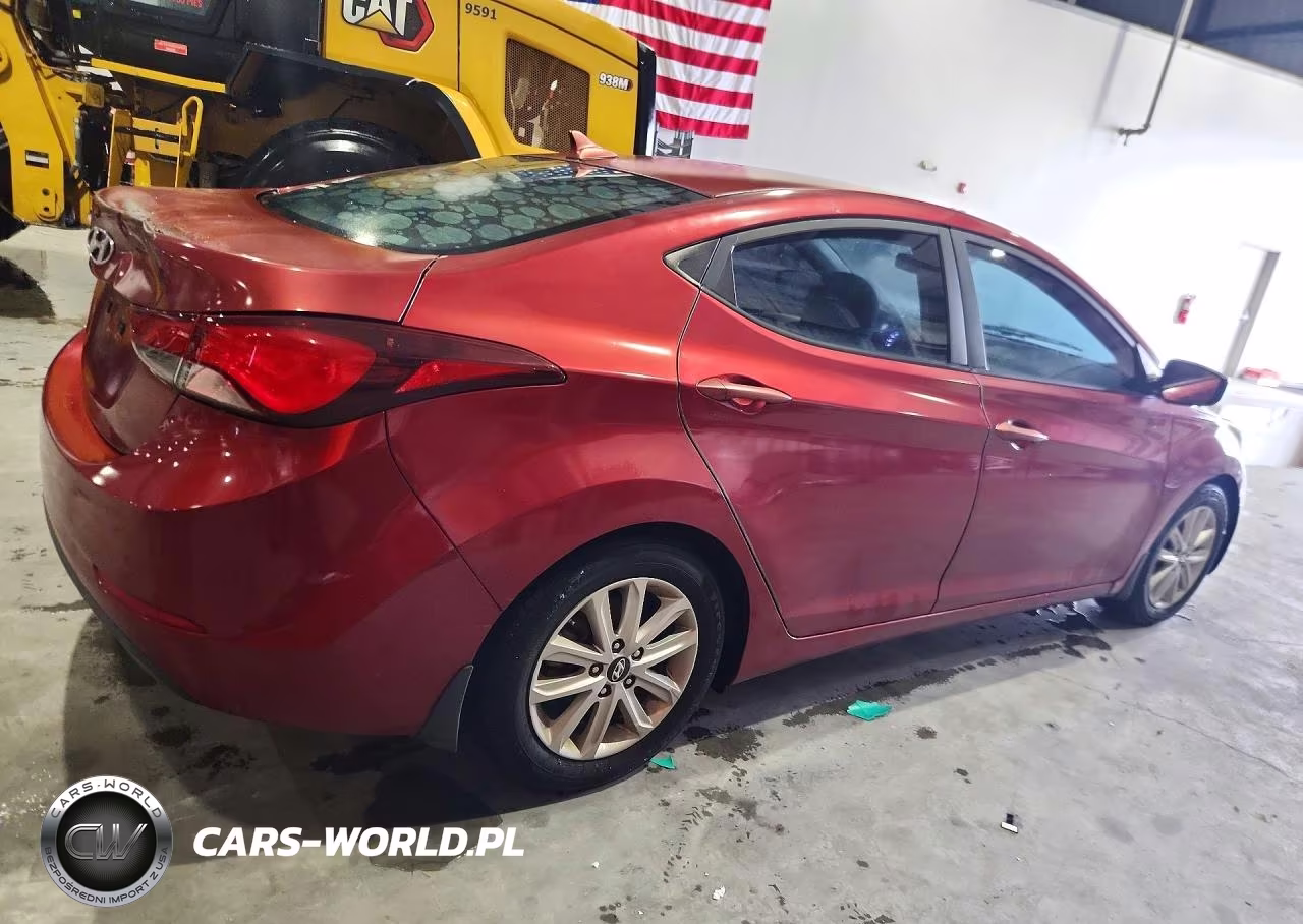 2015 Hyundai Elantra Se VIN:5NPDH4AE4FH594518 - 3