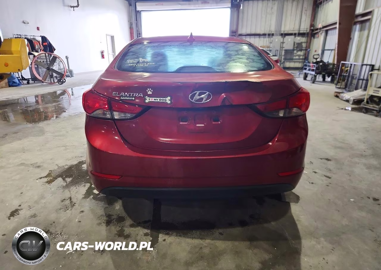 2015 Hyundai Elantra Se VIN:5NPDH4AE4FH594518 - 6