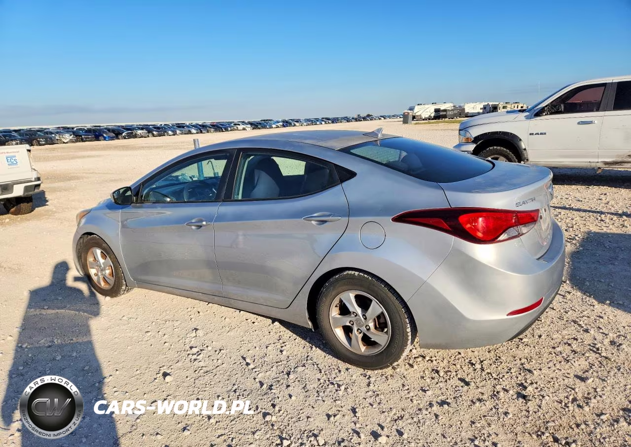 2014 Hyundai Elantra Se VIN:5NPDH4AE1EH483617 - 2