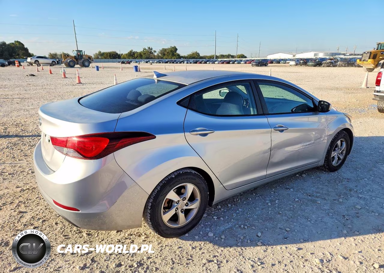 2014 Hyundai Elantra Se VIN:5NPDH4AE1EH483617 - 3