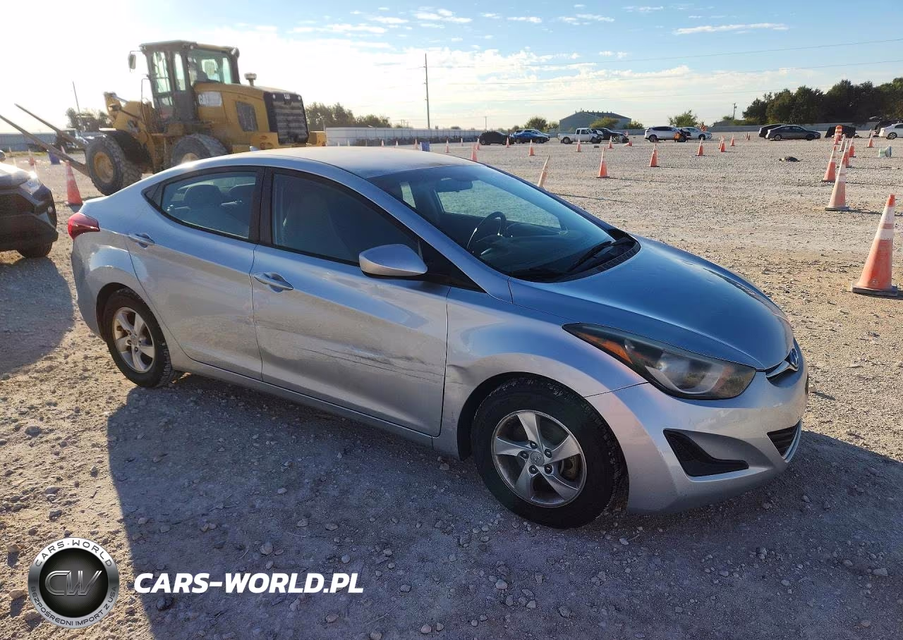 2014 Hyundai Elantra Se VIN:5NPDH4AE1EH483617 - 4