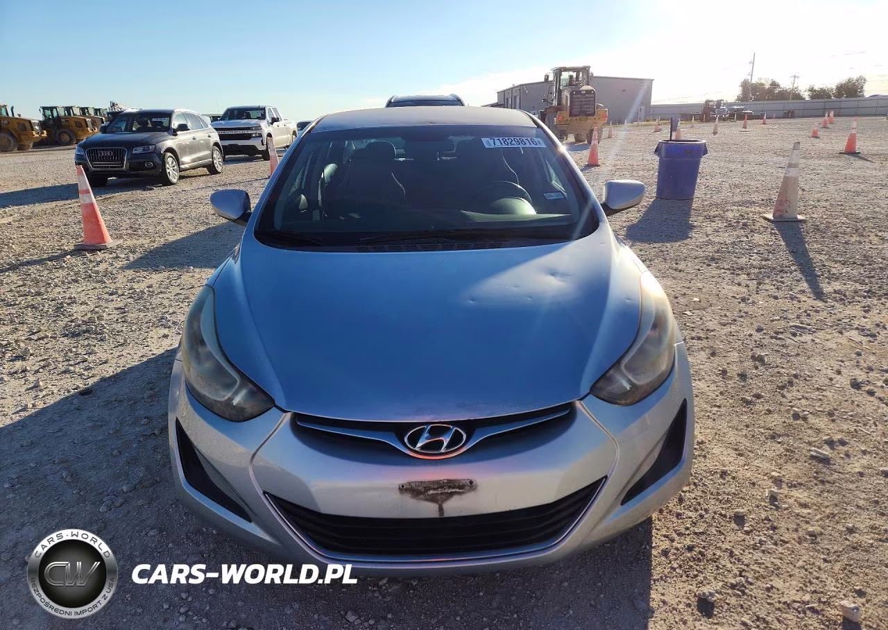 2014 Hyundai Elantra Se VIN:5NPDH4AE1EH483617 - 5